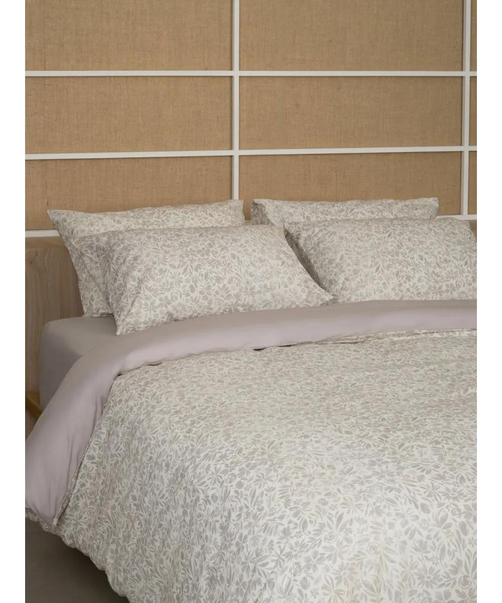 Σετ Σεντόνια Cotton Feelings 2070 Beige Μονό (165x270)