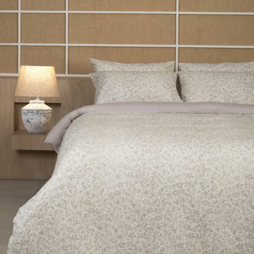 Σετ Σεντόνια Cotton Feelings 2070 Beige Μονό (165x270)