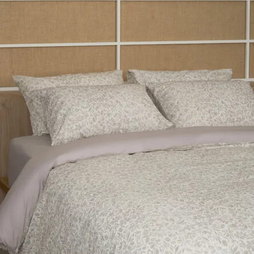 Σετ Σεντόνια Cotton Feelings 2070 Beige Μονό με λάστιχο(105x205 30)
