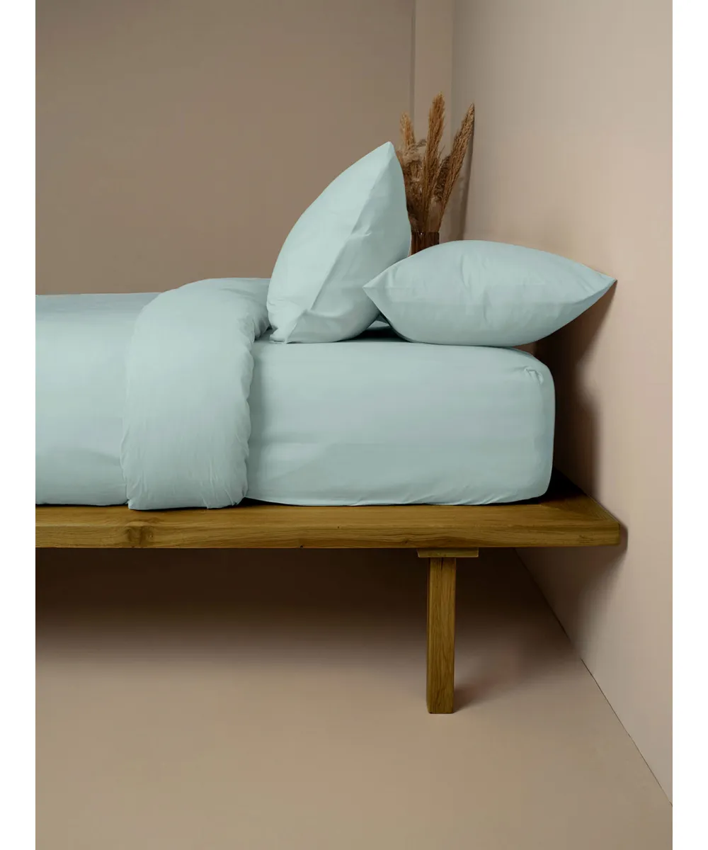 Παπλωματοθήκη Cotton Feelings 114 Light Aqua Διπλή (200x250)