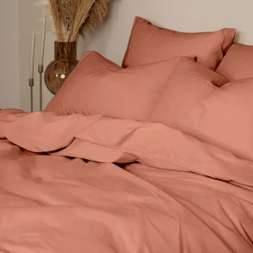 Παπλωματοθήκη Cotton Feelings 117 Peach Διπλή (200x250)