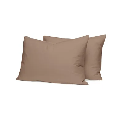 Παπλωματοθήκη Cotton Feelings 118 Brown Διπλή (200x250)