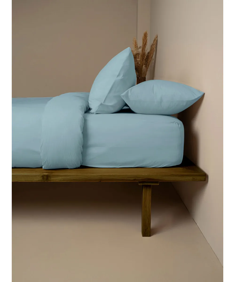 Παπλωματοθήκη Cotton Feelings 120 Sky Blue Διπλή (200x250)