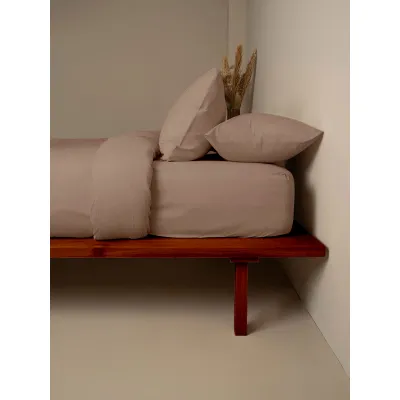 Κατωσέντονο Cotton Feelings 118 Brown Ημίδιπλο (120x200 30)