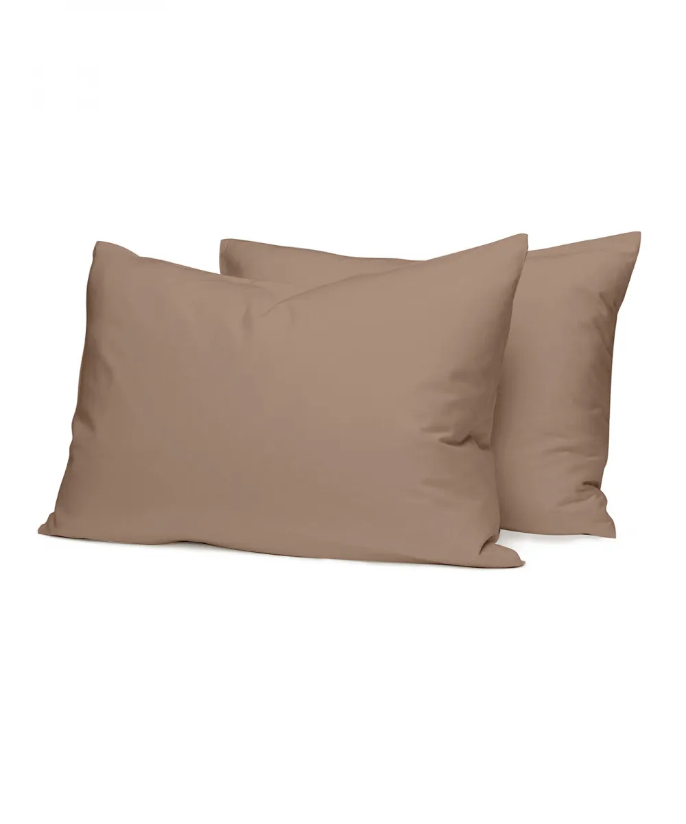 Σετ Σεντόνια Cotton Feelings 118 Brown Μονό με λάστιχο(105x205 30)