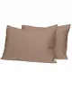 Σετ Σεντόνια Cotton Feelings 118 Brown Μονό με λάστιχο(105x205 30)