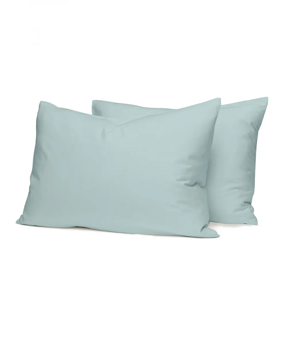 Σετ Σεντόνια Cotton Feelings 114 Light Aqua Υπέρδιπλο με λάστιχο (170x205 30)