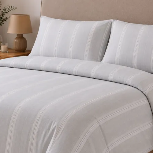 Μαξιλαροθήκη Menta Εμπριμέ 620 Grey 50x70