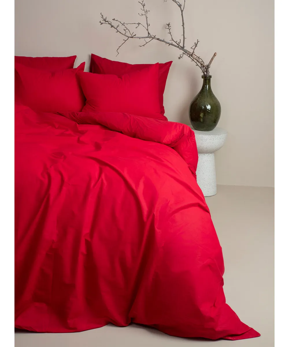 Παπλωματοθήκη Cotton Feelings 113 Red Διπλή (200x250)