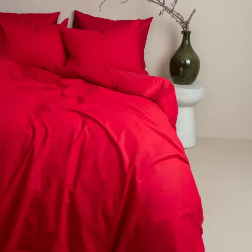 Παπλωματοθήκη Cotton Feelings 113 Red Διπλή (200x250)