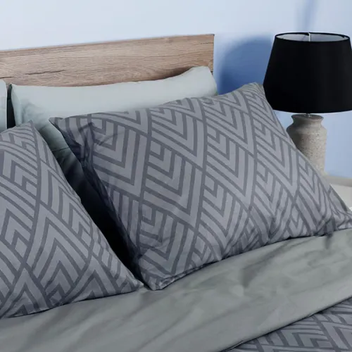 Παπλωματοθήκη Cotton Feelings 2036 Grey Διπλή (200x250)