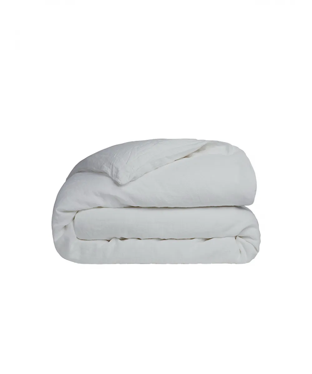 Παπλωματοθήκη Cotton Feelings 106 Light Grey Διπλή (200x250)