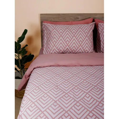 Παπλωματοθήκη Cotton Feelings 2036 Pink Υπέρδιπλη (230x250)