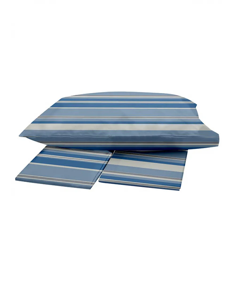 Παπλωματοθήκη Menta Εμπριμέ 550 Blue Υπέρδιπλη (230x250)