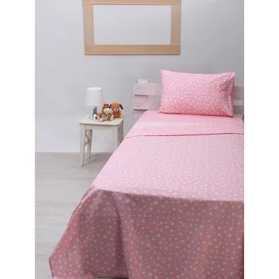 Παπλωματοθήκη Cotton Feelings 22 Pink Μονή (170x250)