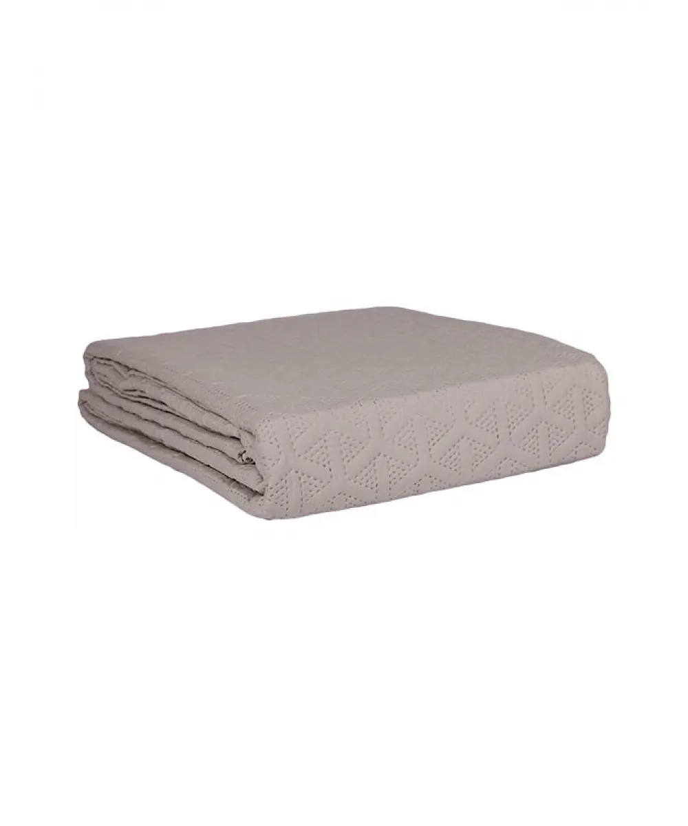 Κουβερλί Solar Light Grey Μονό (160x220)