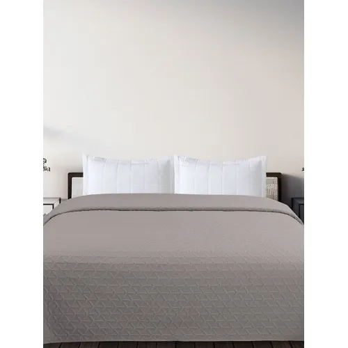 Κουβερλί Solar Light Grey Μονό (160x220)