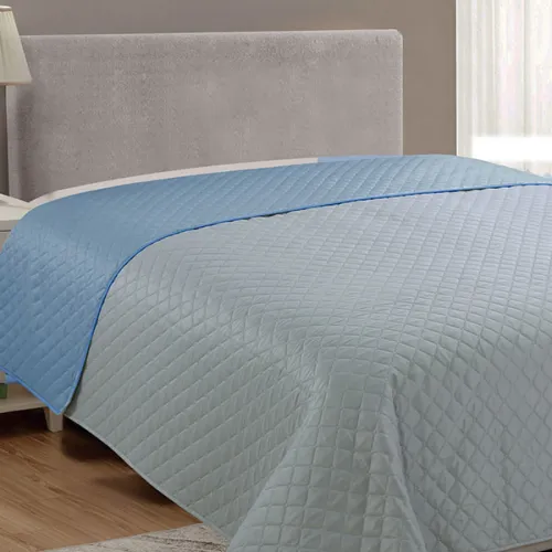 Κουβερλί Fiber Grey/Blue King Size (240x250)