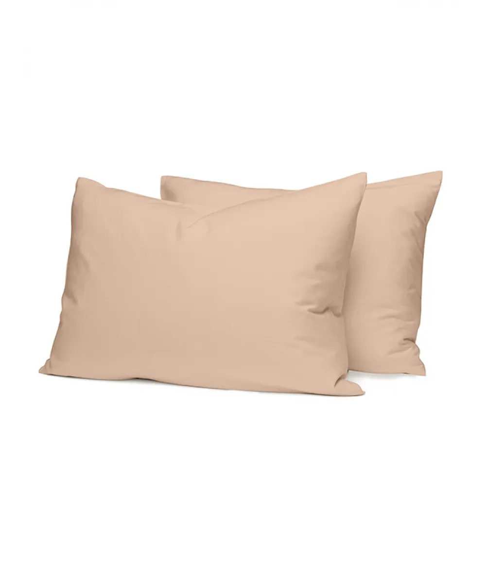 Μαξιλαροθήκες Cotton Feelings 110 Beige 50x70