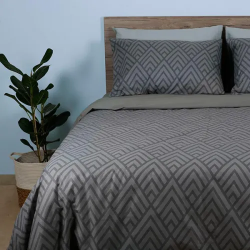 Μαξιλαροθήκες Cotton Feelings 2036 Grey