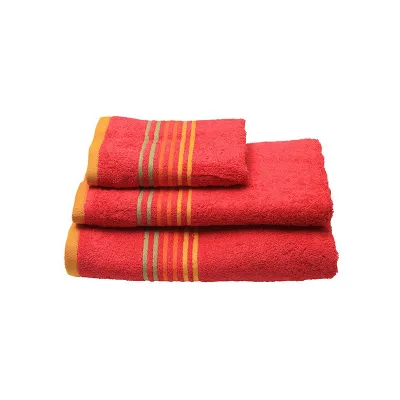 Πετσέτα πενιέ Stripes Fuchsia Χεριών (40x60)