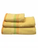 Πετσέτα πενιέ Stripes Yellow Προσώπου (50x100)