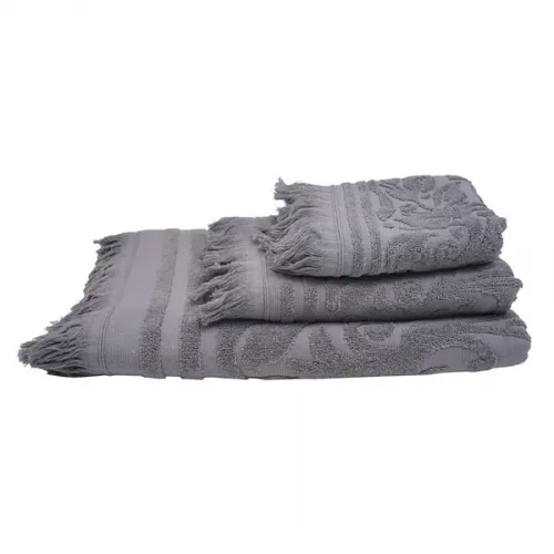 Πετσέτα Κρόσι 5 Dark Grey Προσώπου (50x90)