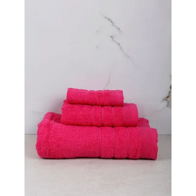 Πετσέτα Χίμπουρι 4 Fuchsia Προσώπου (50x90)