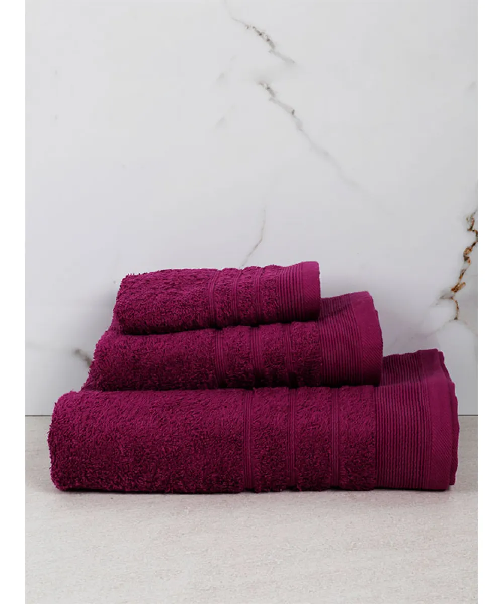 Πετσέτα Χίμπουρι 5 Mauve Προσώπου (50x90) Πετσέτα Χίμπουρι 5 Mauve Προσώπου (50x90)
