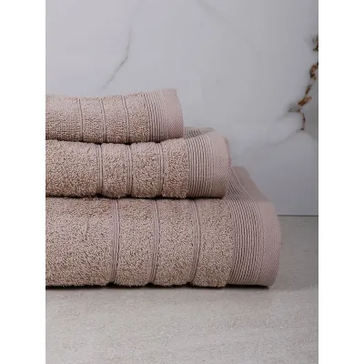 Πετσέτα Χίμπουρι 11 Medium Beige Σετ 3 τεμ.