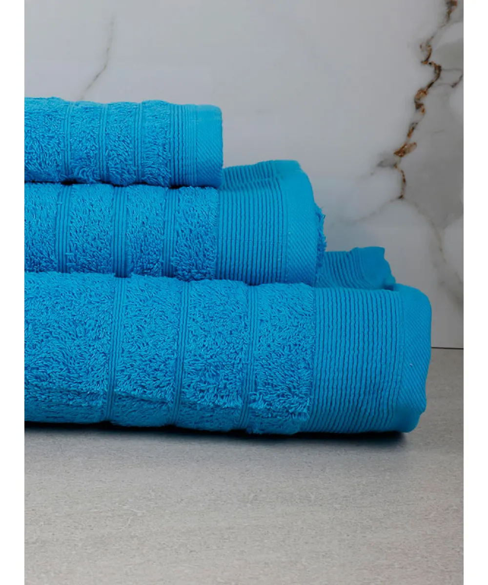 Πετσέτα Χίμπουρι 17 Turquoise Σετ 3 τεμ. Πετσέτα Χίμπουρι 17 Turquoise Σετ 3 τεμ.