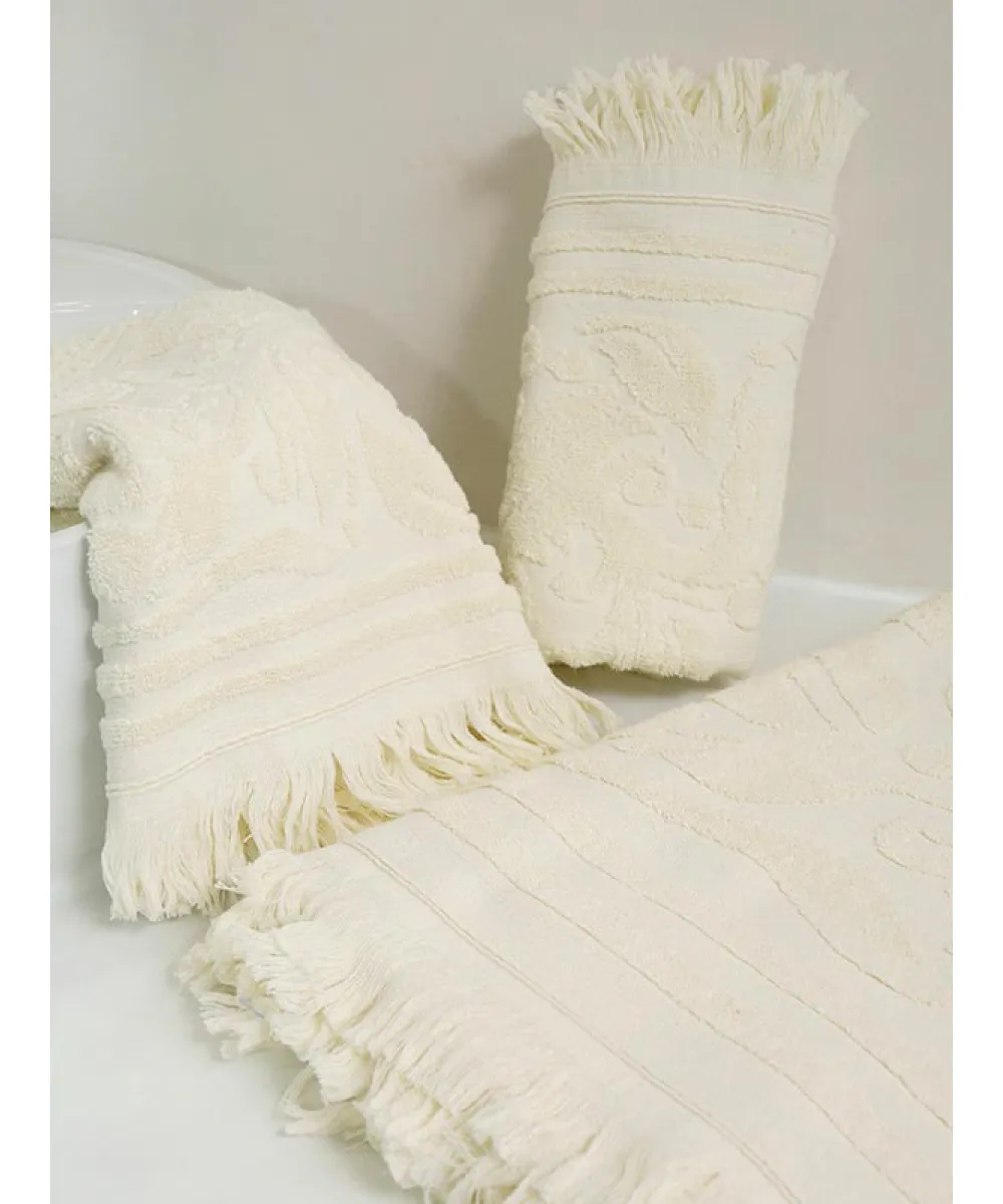 Πετσέτα Κρόσι 10 Ecru Χεριών (40x60)