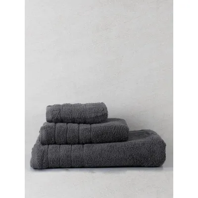 Πετσέτα πενιέ Dory 10 Dark Grey Χεριών (30x50)