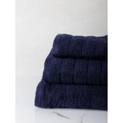 Πετσέτα πενιέ Dory 27 Navy Χεριών (30x50)