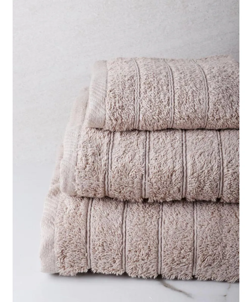 Πετσέτα πενιέ Dory 11 Medium Beige Προσώπου (50x100)