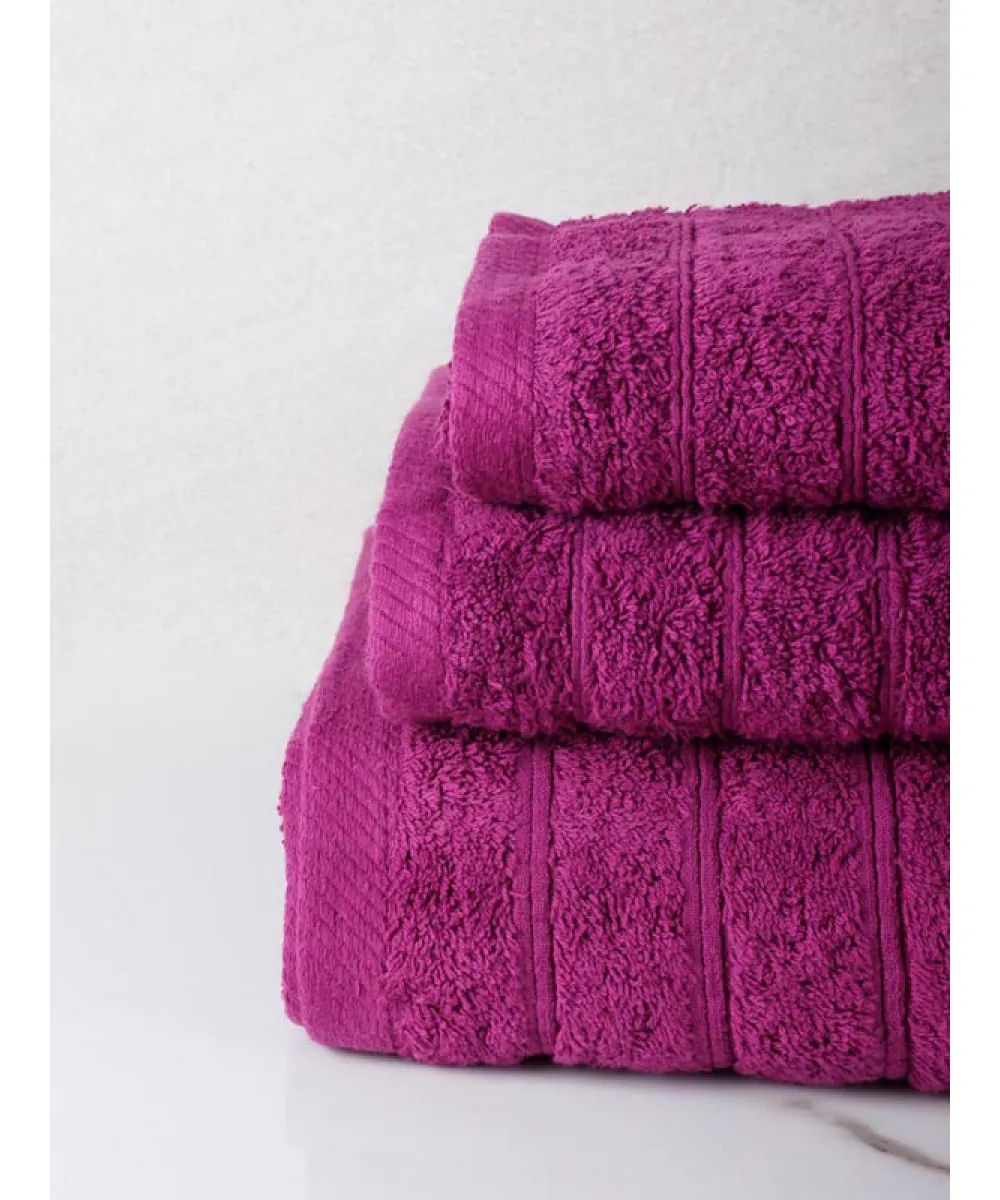 Πετσέτα πενιέ Dory 17 Dark Mauve Προσώπου (50x100)