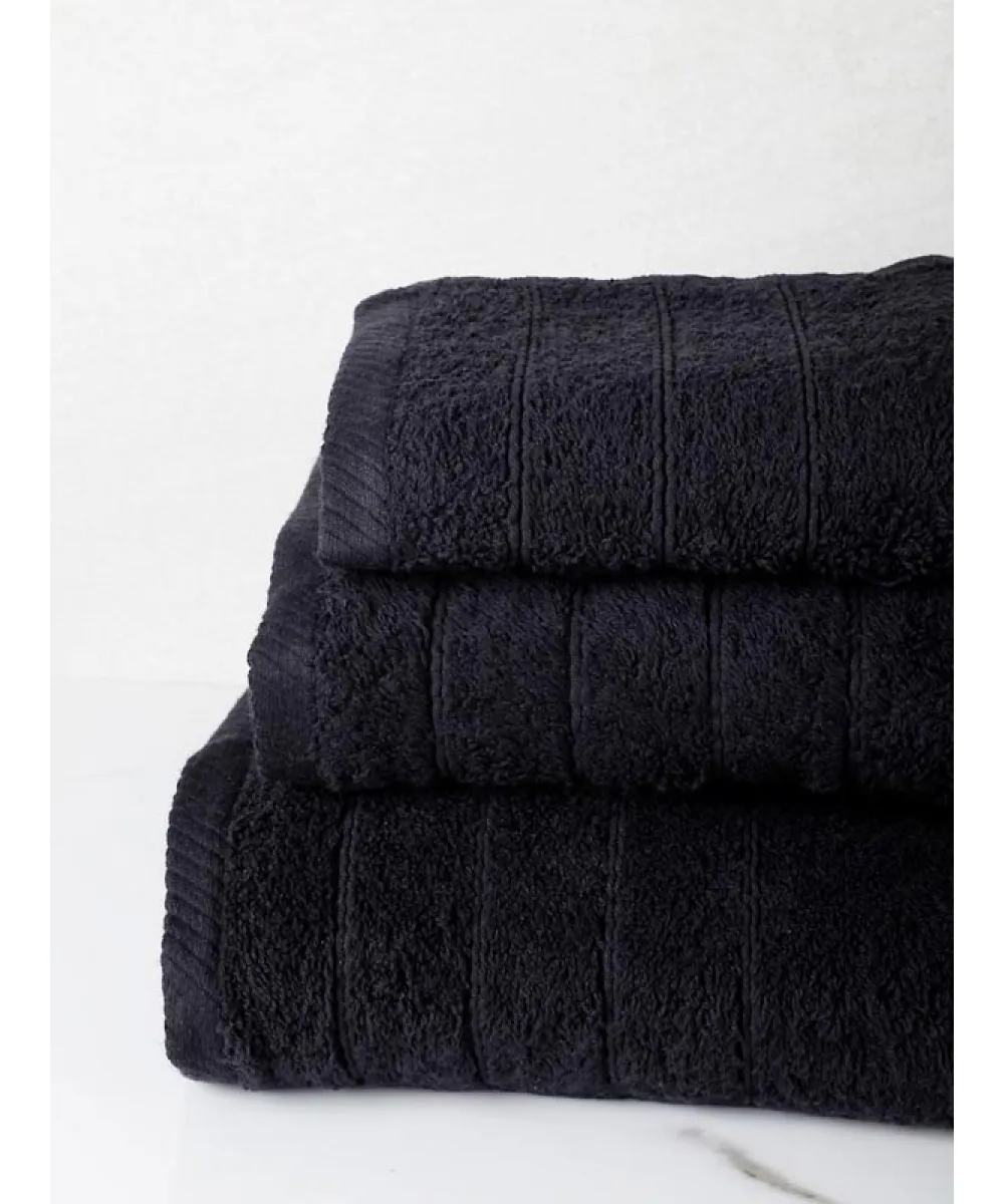Πετσέτα πενιέ Dory 21 Black Προσώπου (50x100)