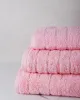 Πετσέτα πενιέ Dory 15 Pink Μπάνιου (80x150)