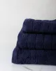 Πετσέτα πενιέ Dory 27 Navy Μπάνιου (80x150)