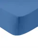 Κατωσέντονο Cotton Feelings με λάστιχο 104 Blue Μονό (100x200 30)