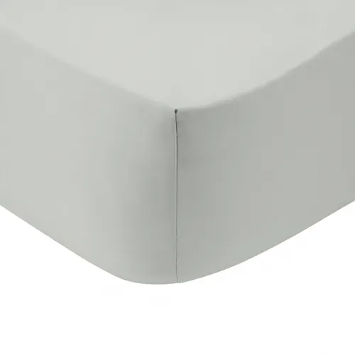 Κατωσέντονο Cotton Feelings με λάστιχο 106 Light Grey Μονό (100x200 30)