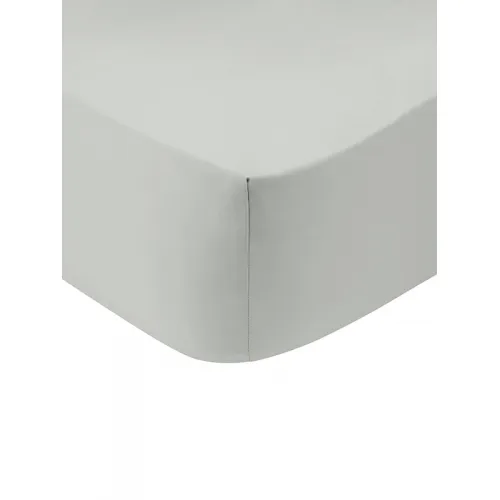Κατωσέντονο Cotton Feelings με λάστιχο 106 Light Grey Ημίδιπλο (120x200 30)