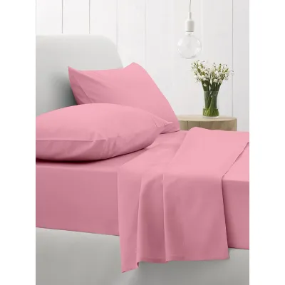 Κατωσέντονο Cotton Feelings με λάστιχο 102 Lila Διπλό (160x200 30)