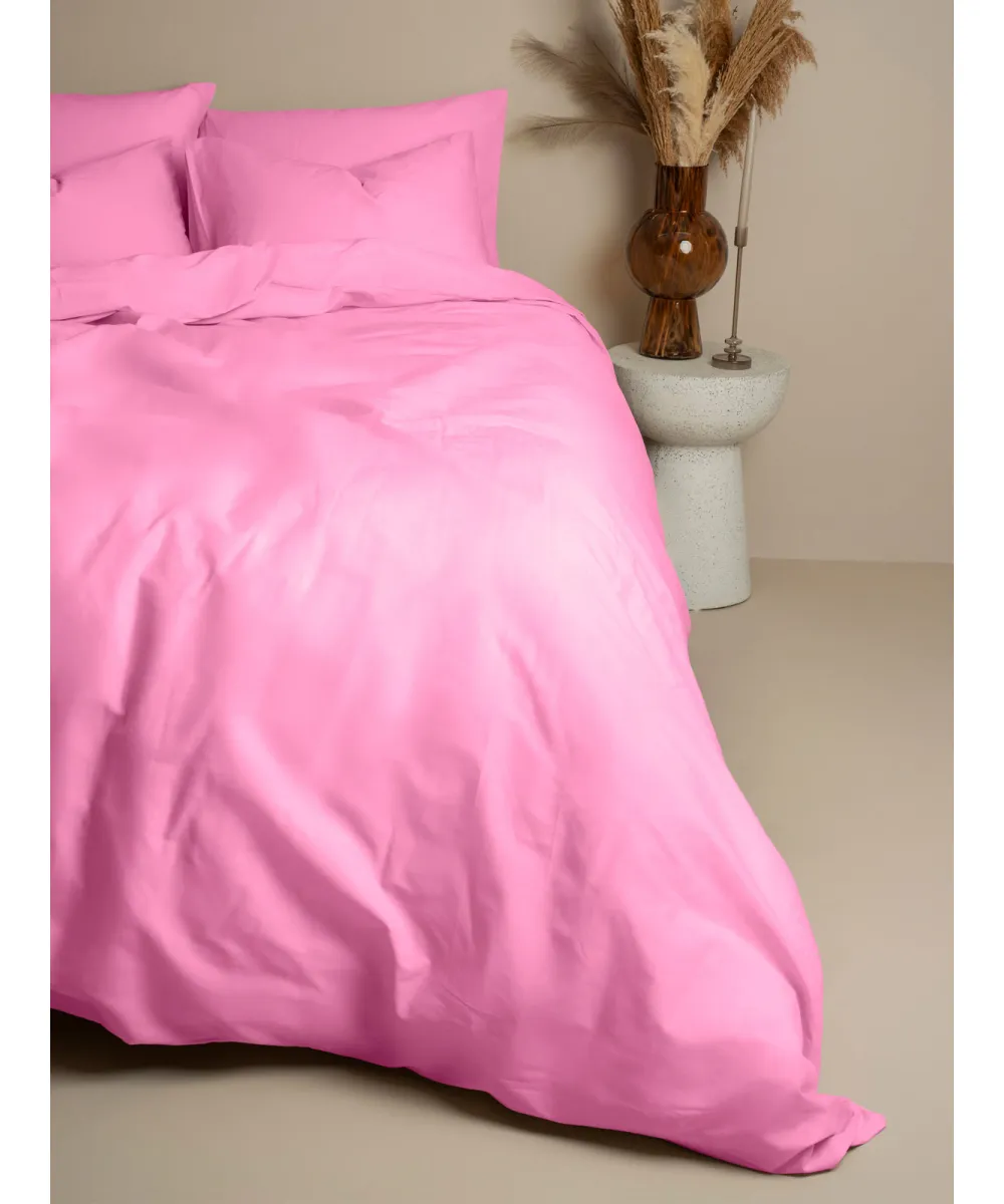 Σετ Σεντόνια Cotton Feelings 112 Fuchsia Μονό με λάστιχο(105x205 30)