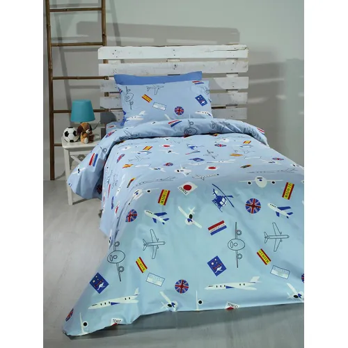 Σετ Σεντόνια Cotton Feelings 08 Μονό με λάστιχο(105x205 30)