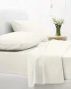 Σετ Σεντόνια Cotton Feelings 100 White Διπλό με λάστιχο (150x205 30)