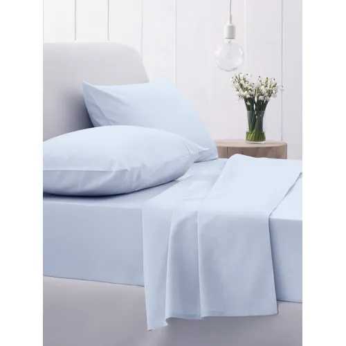 Σετ Σεντόνια Cotton Feelings 103 Light Blue Διπλό (200x270)