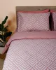 Σετ Σεντόνια Cotton Feelings 2036 Pink Διπλό (200x270)
