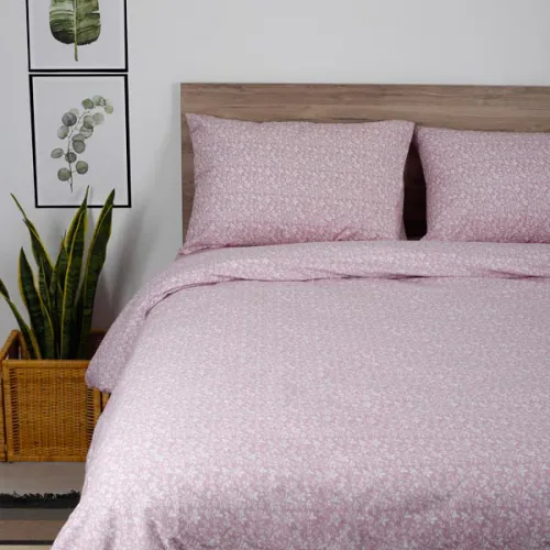 Σετ Σεντόνια Cotton Feelings 920 Pink King Size (260x270)