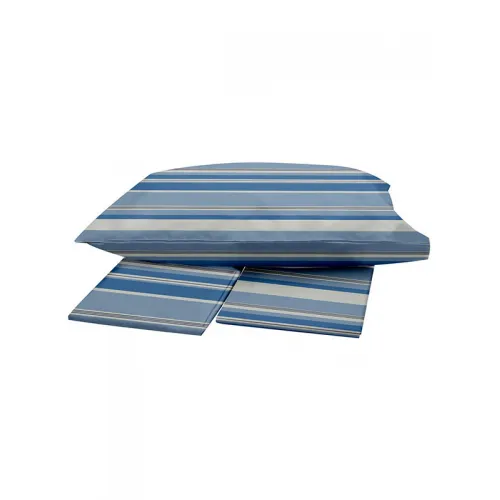 Σετ Σεντόνια Menta Εμπριμέ 550 Blue Μονο (160x250)